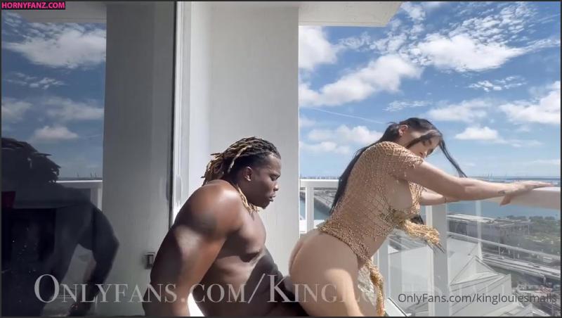 Valerie Kay BBC Balcony Fuck